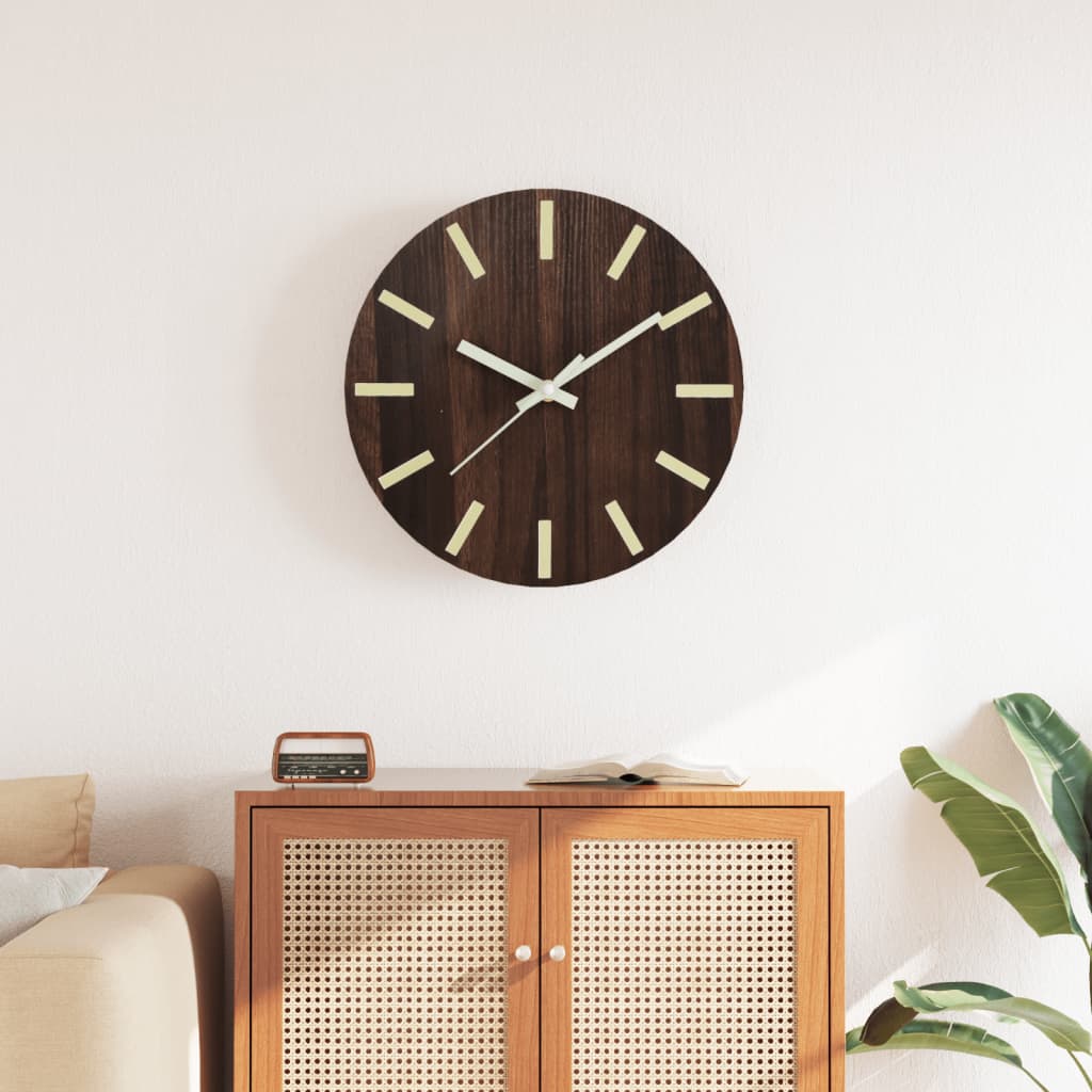 Reloj-de-pared-Monet-marron-Ø30-cm-