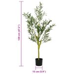 Planta-artificial-Olivo-450-ramas-macetero---aceitunas-verde-claro-120-cm-