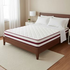 Colchón viscoelástico Therapy 16 núcleo HR blanco/rojo 18 cm