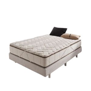 Plancha de viscoelástica Topper Cashmere 55kg/m³ firmeza media/alta beige