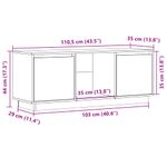 Mueble-TV-Gredos-2-puertas---1-compartimento-abierto-44x103x29-cm-