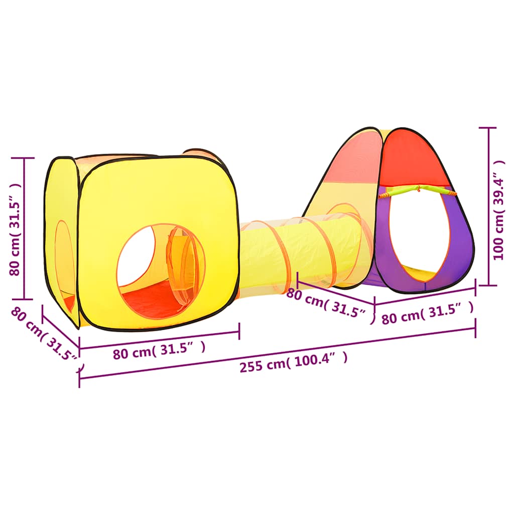 Parque-de-juegos-infantil-Colorbox-2-tiendas---tunel-multicolor-100x80x255-cm