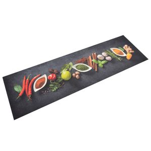 Alfombra de cocina Vegetales antideslizante 150x45 cm
