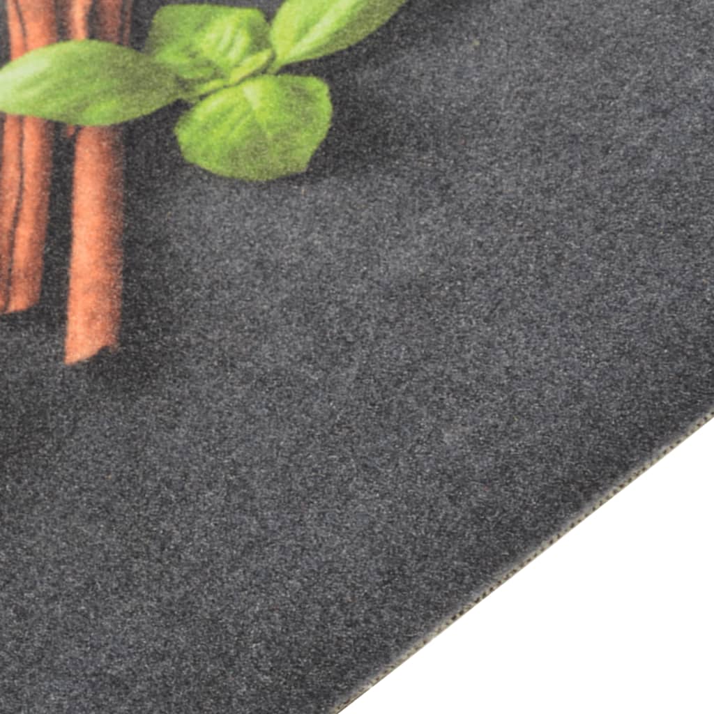 Alfombra-de-cocina-Vegetales-antideslizante-negro-150x45-cm-
