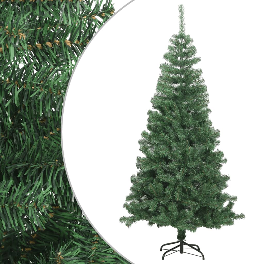 Arbol-de-Navidad-230-ramas-verde-Ø65x120-cm-