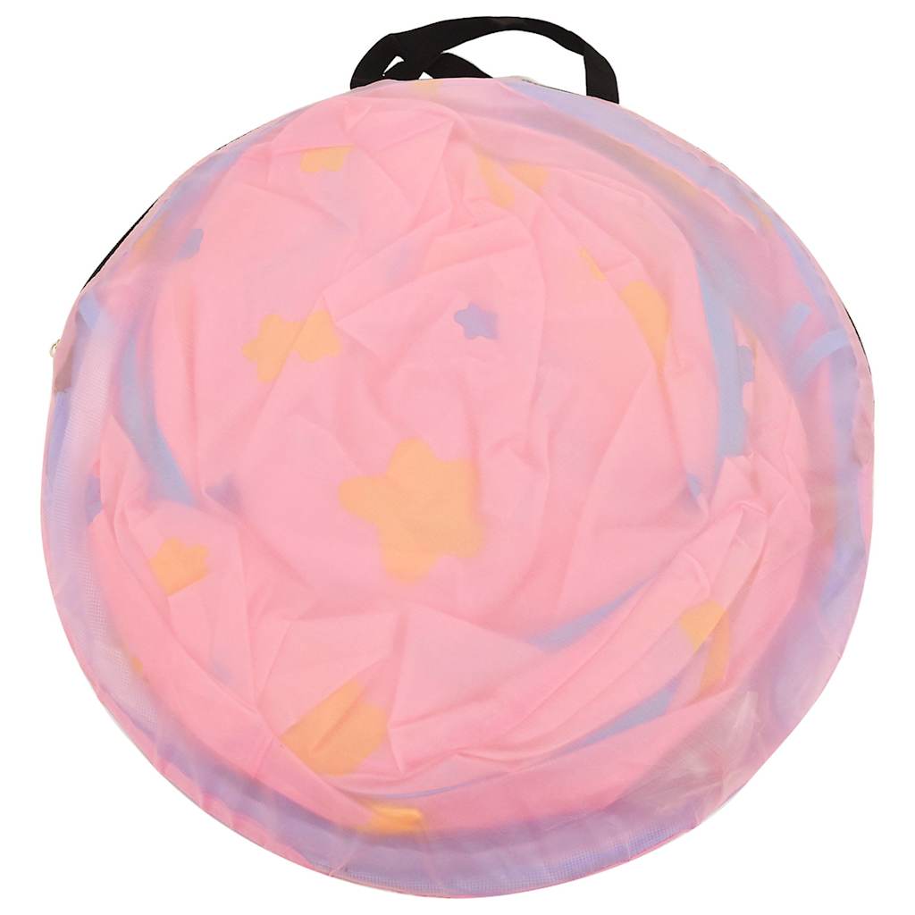 Parque-de-juegos-infantil-PinkDream-2-tiendas---tunel-multicolor-128x120x301-cm