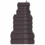 Set-de-12-toallas-Ariel-360-gramos-algodon-antracita