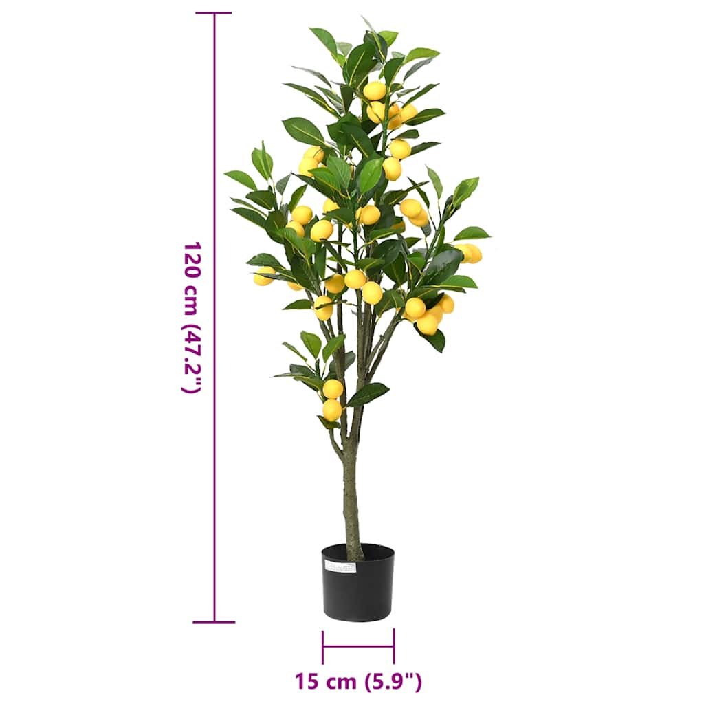 Planta-artificial-Limonero-136-hojas-verde-amarillo-120-cm