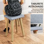 Tocador-Chloe-Homcom-espejo-LED---2-cajones---taburete-blanco-133x80x43-cm