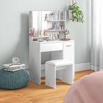 Tocador-Nawa-Homcom-espejo---3-estantes--1-cajon---1-armario-blanco-132x80x40-cm-