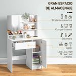 Tocador-Nawa-Homcom-espejo---3-estantes--1-cajon---1-armario-blanco-132x80x40-cm-