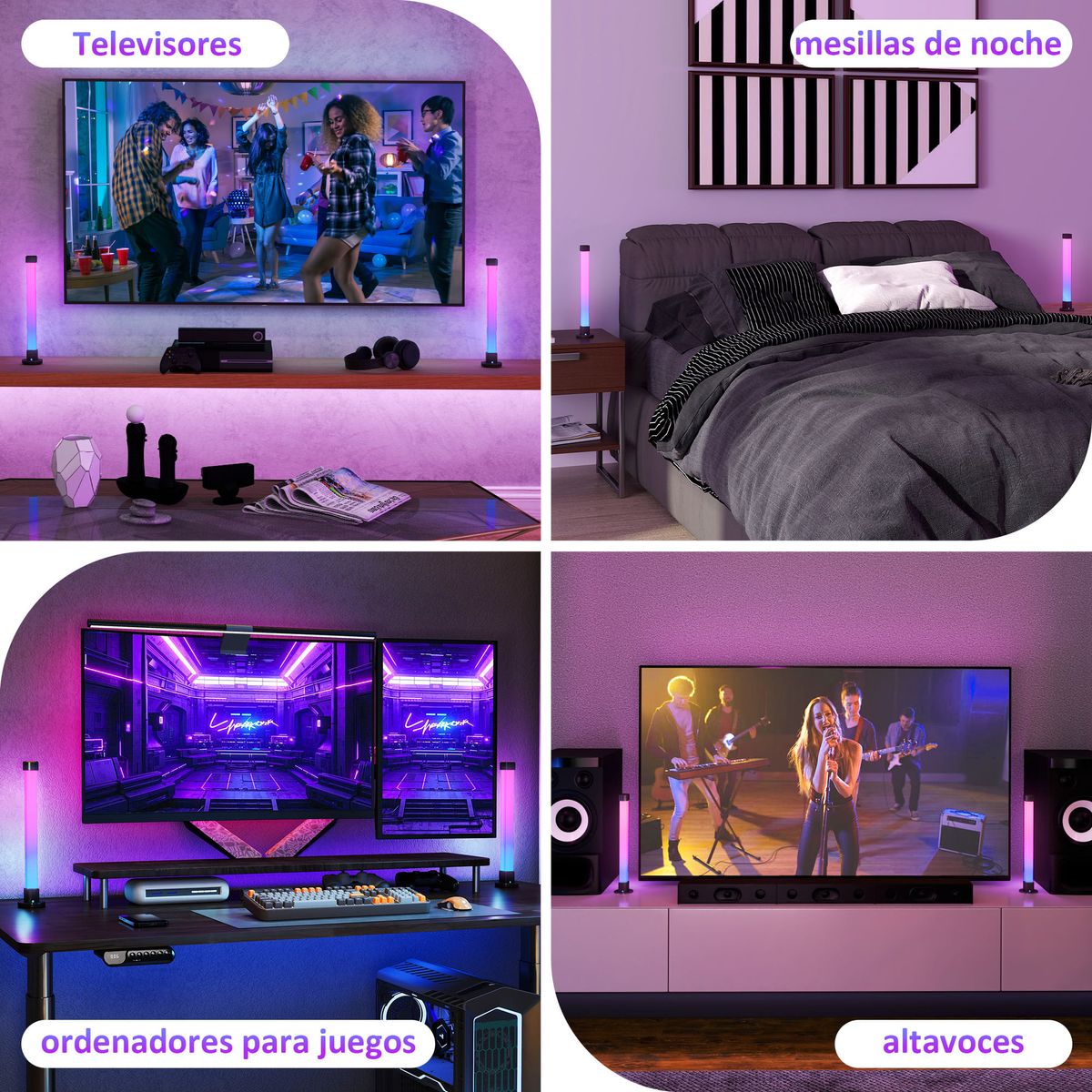Pack-de-2-lamparas-Flow-Homcom-decoracion