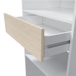 Vestidor-Hera-2-barras---4-estantes---cajon-roble-blanco-187x158x40-cm