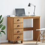 Escritorio-Askim-4-cajones-marron-75x95x40-cm-