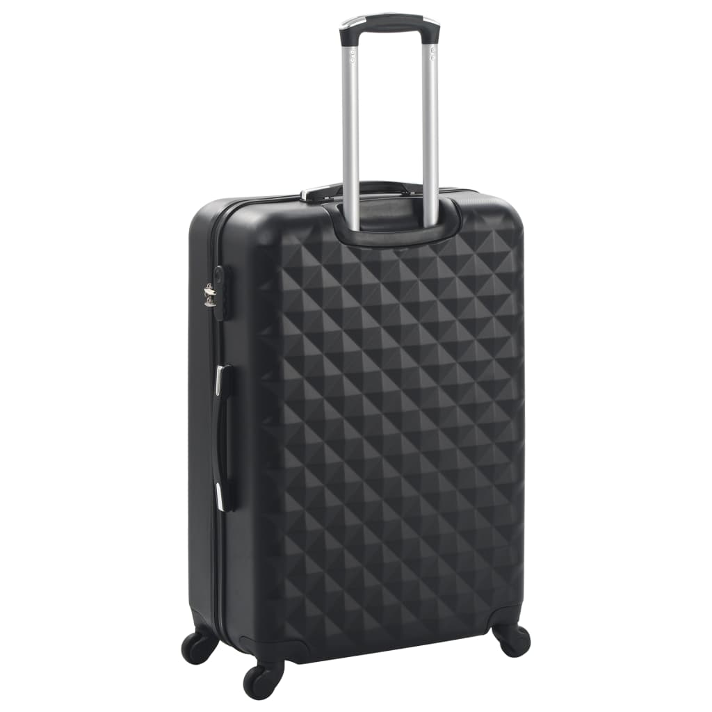Set-de-3-maletas-Caribe-rigidas-ruedas---cerraduras-negro