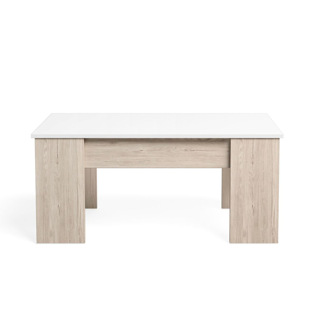 Mesa-de-centro-Gala-elevable-sahara-blanco-mate-45x100x50-cm-fondo-blanco