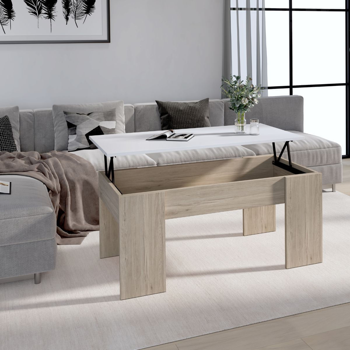 Mesa-de-centro-Gala-elevable-sahara-blanco-mate-45x100x50-cm-fondo-blanco-fondo-ambientado