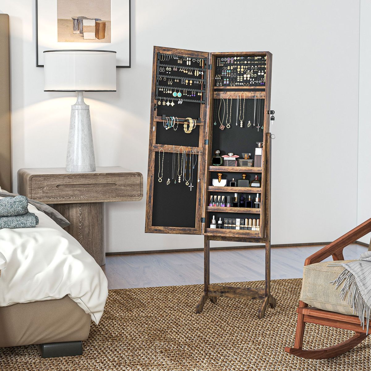 Espejo-de-cuerpo-entero-Miralya-Homcom-instalacion-convertible-marron-1515x46x365-cm