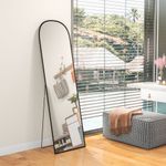 Espejo-de-cuerpo-entero-Arcon-Homcom-ondulado-negro-170x50x15-cm