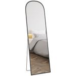 Espejo-de-cuerpo-entero-Arcon-Homcom-ondulado-negro-170x50x15-cm