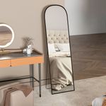 Espejo-de-cuerpo-entero-Arcon-Homcom-ondulado-negro-170x50x15-cm