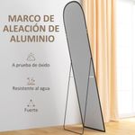 Espejo-de-cuerpo-entero-Arcon-Homcom-ondulado-negro-170x50x15-cm