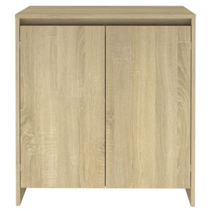 Aparador Margot 2 puertas + 2 estantes 75x70x41 cm