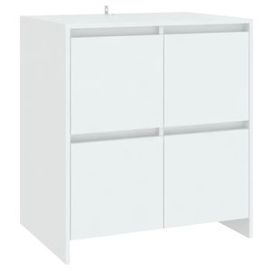 Aparador Marcela 4 puertas blanco 75x70x41 cm