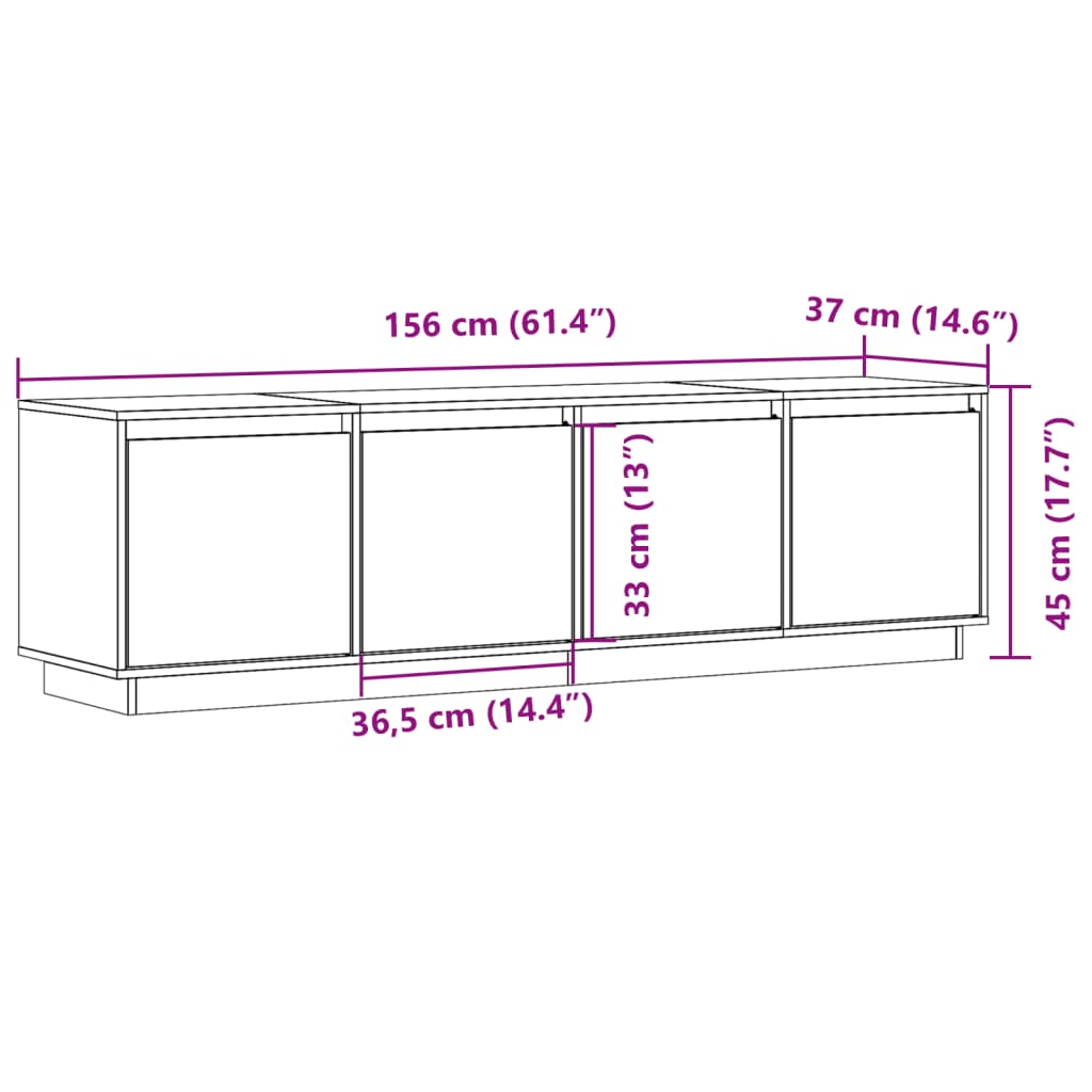 Mueble-TV-Atenas-4-puertas-blanco-45x156x37-cm