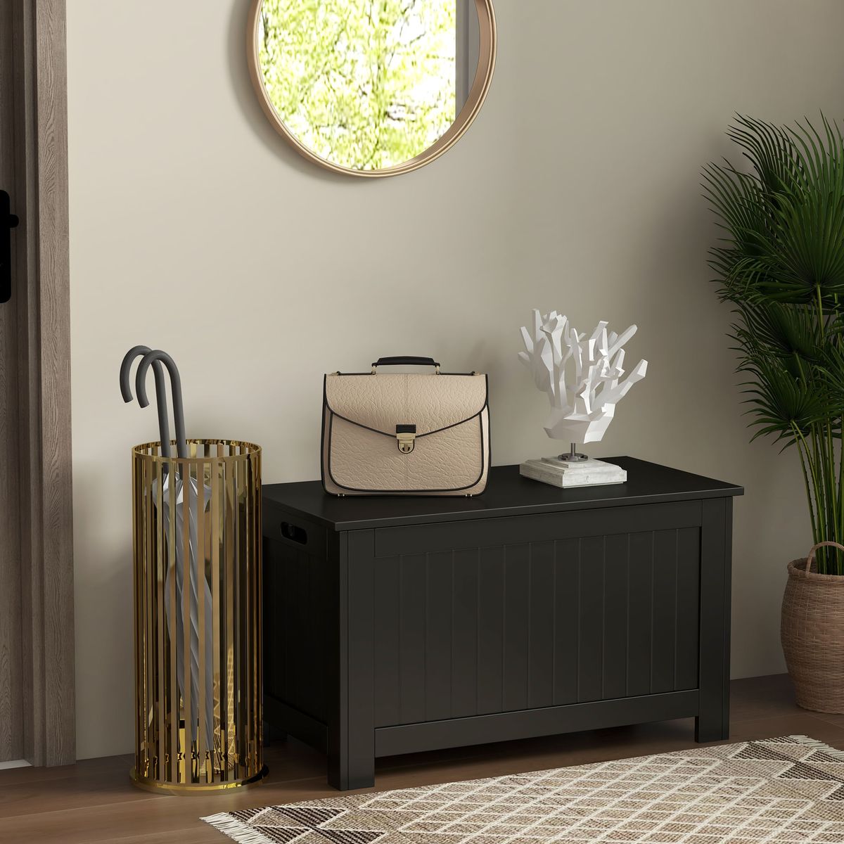 Baul-de-almacenaje-Etty-Homcom-con-tapa-negro-46x81x40-cm