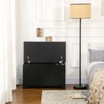 Baul-de-almacenaje-Etty-Homcom-con-tapa-negro-46x81x40-cm