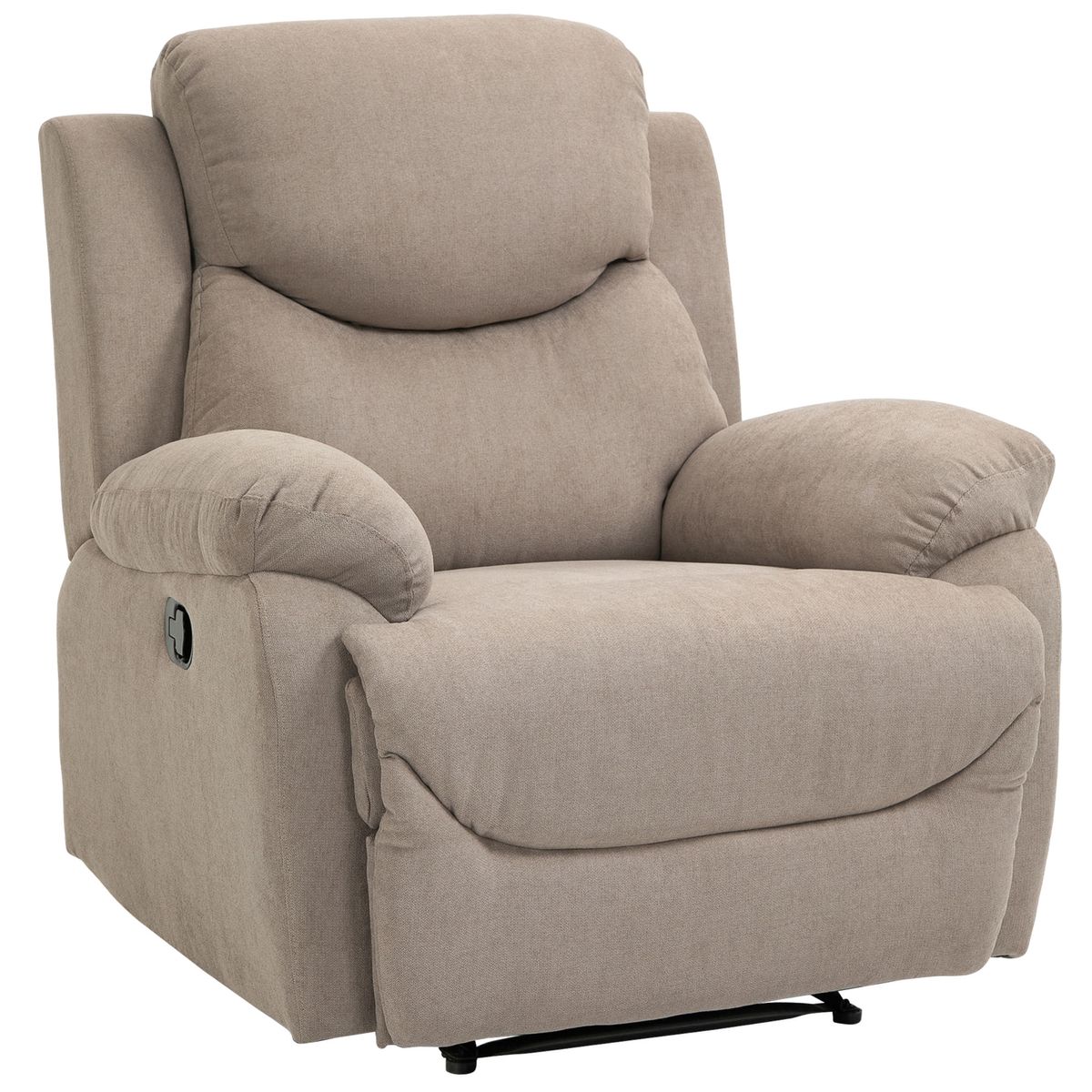 Sillon-relax-Sereno-Homcom-reclinable-beige-102x88x93-cm
