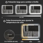 Espejo-de-baño-Georgi-Homcom-luz-LED-60x80-cm