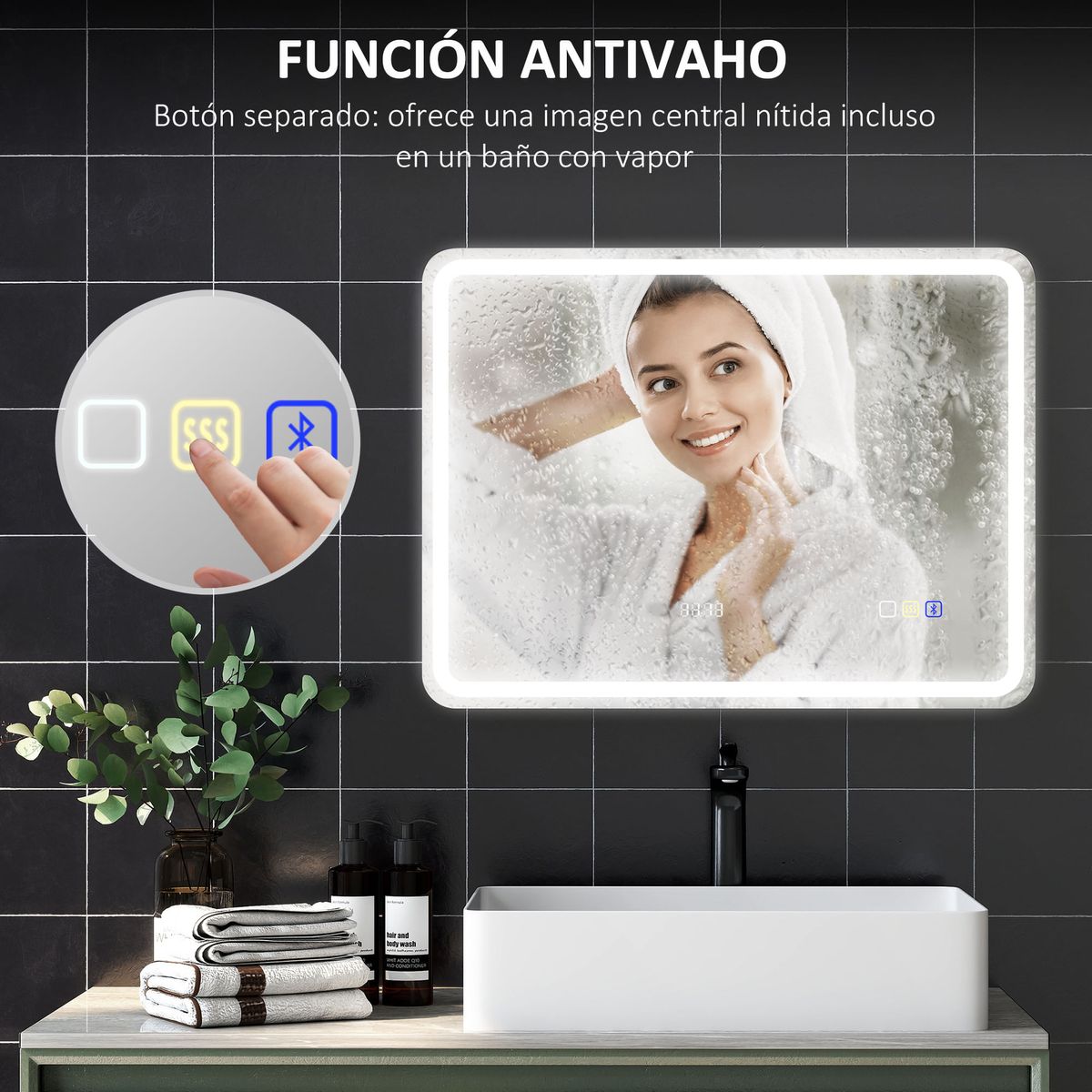Espejo-de-baño-Georgi-Homcom-luz-LED-60x80-cm