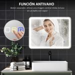 Espejo-de-baño-Georgi-Homcom-luz-LED-60x80-cm