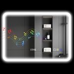 Espejo-de-baño-Glint-Homcom-luz-LED-50x70-cm