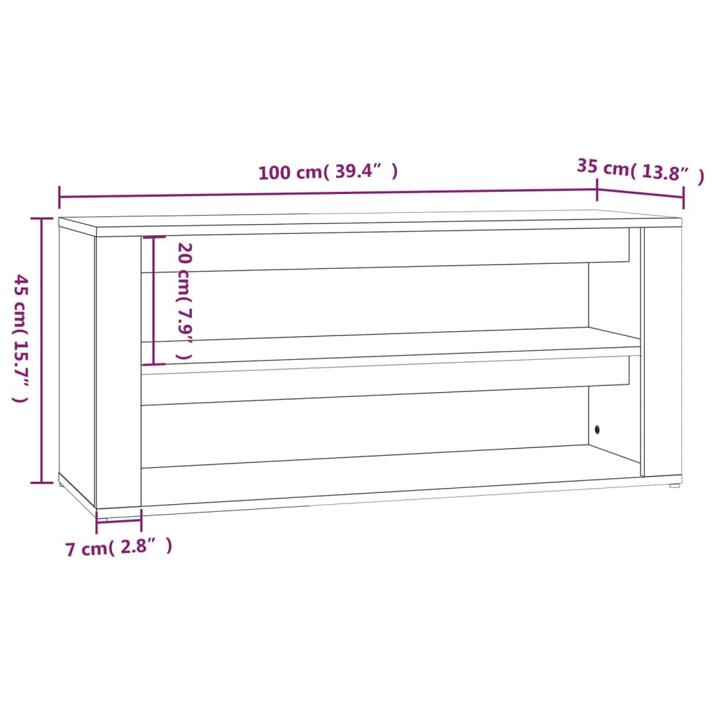 Banco-zapatero-Macarena-2-estantes-blanco-45x100x35-cm