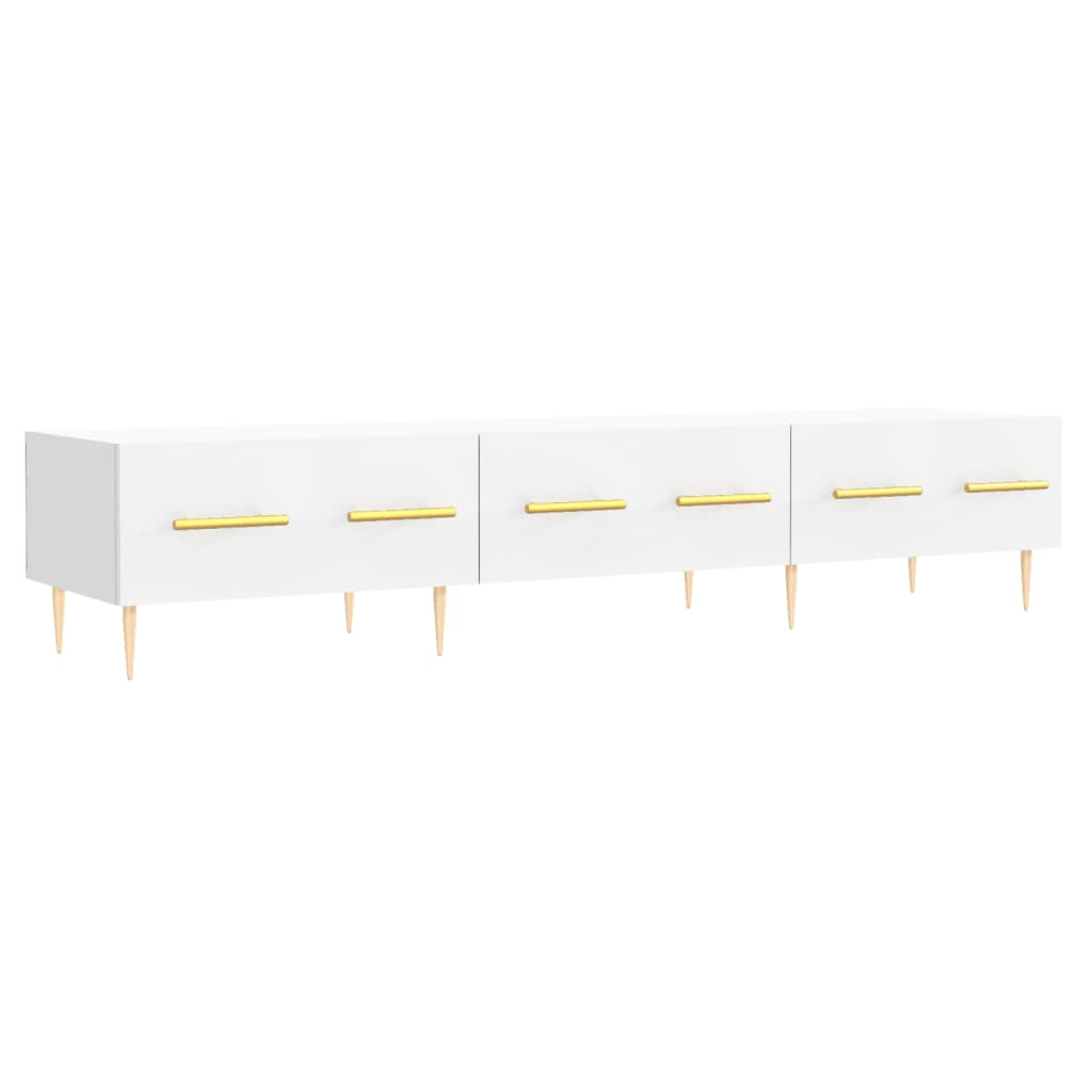 Mueble-TV-Cristina-3-cajones---tiradores-dorados-blanco-30x150x36-cm-