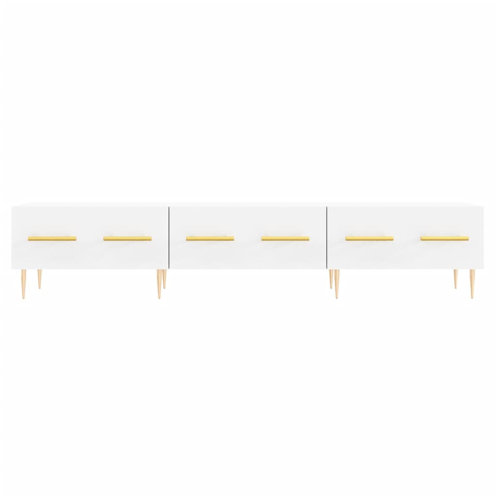 Mueble-TV-Cristina-3-cajones---tiradores-dorados-blanco-30x150x36-cm-