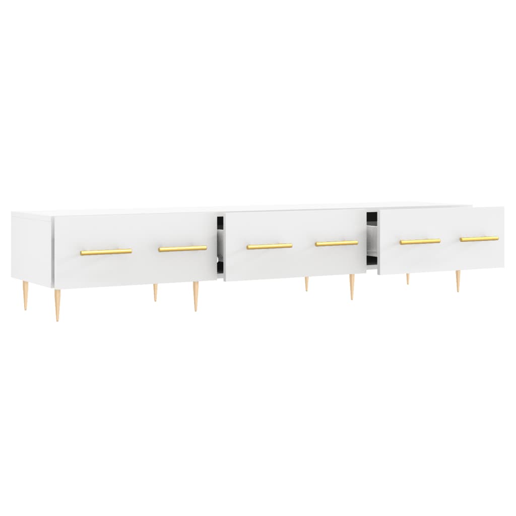 Mueble-TV-Cristina-3-cajones---tiradores-dorados-blanco-30x150x36-cm-