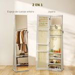 Espejo-de-cuerpo-entero-Eloria-Homcom-instalacion-convertible-blanco-175x38x38-cm