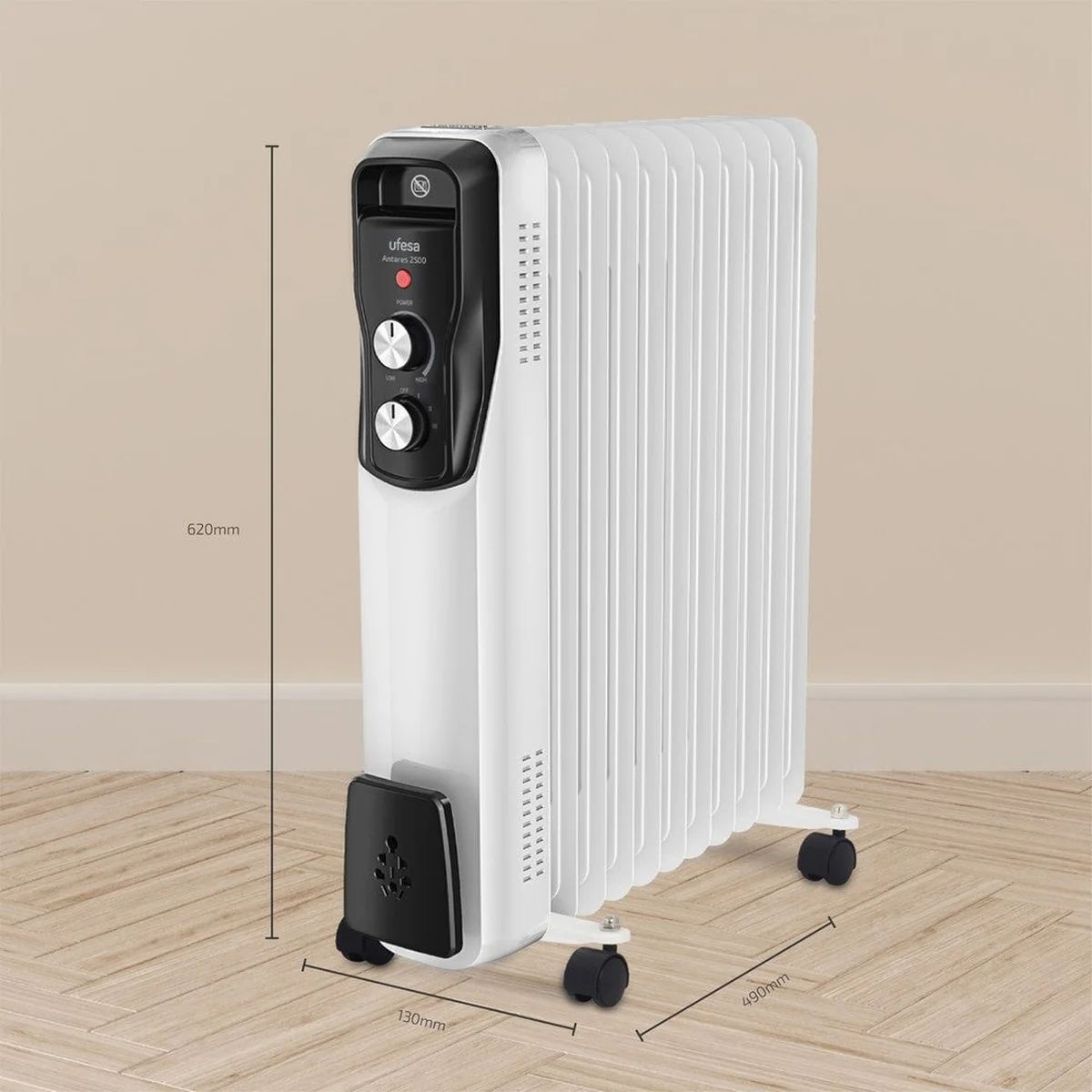 Radiador-de-aceite-Ufesa-Antares-2500W-medidas