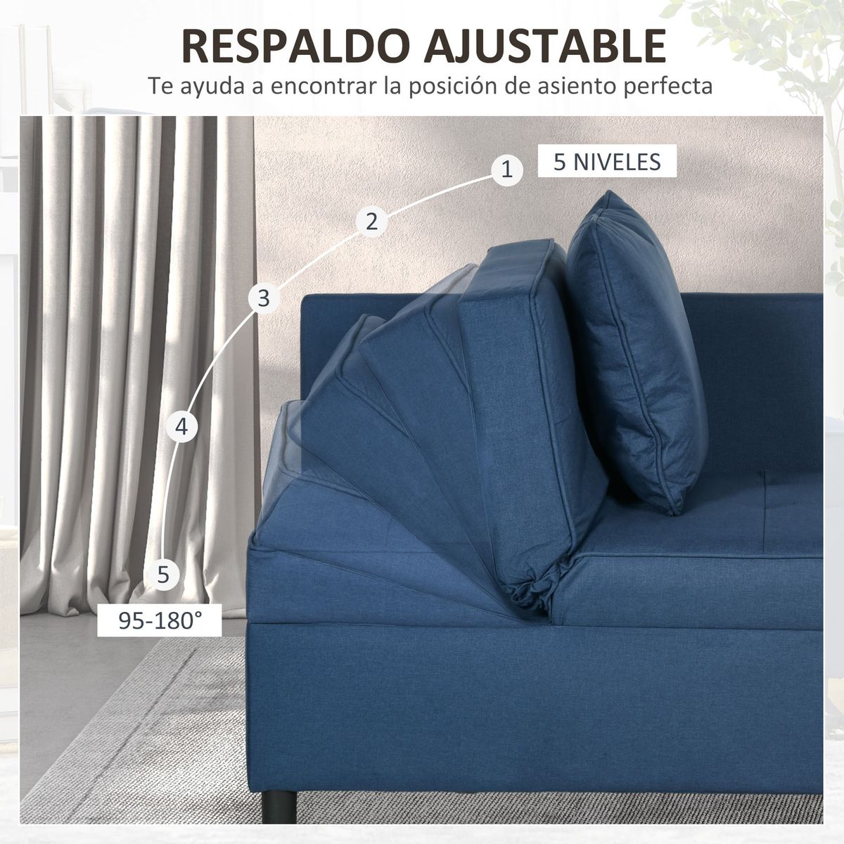 Sofa-cama-Azuro-Homcom-2-plazas-reclinable-azul-82x98x71-cm