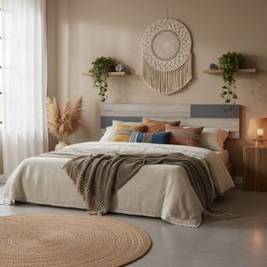 Cabecero Monika montado en pared 51x220x3,2 cm