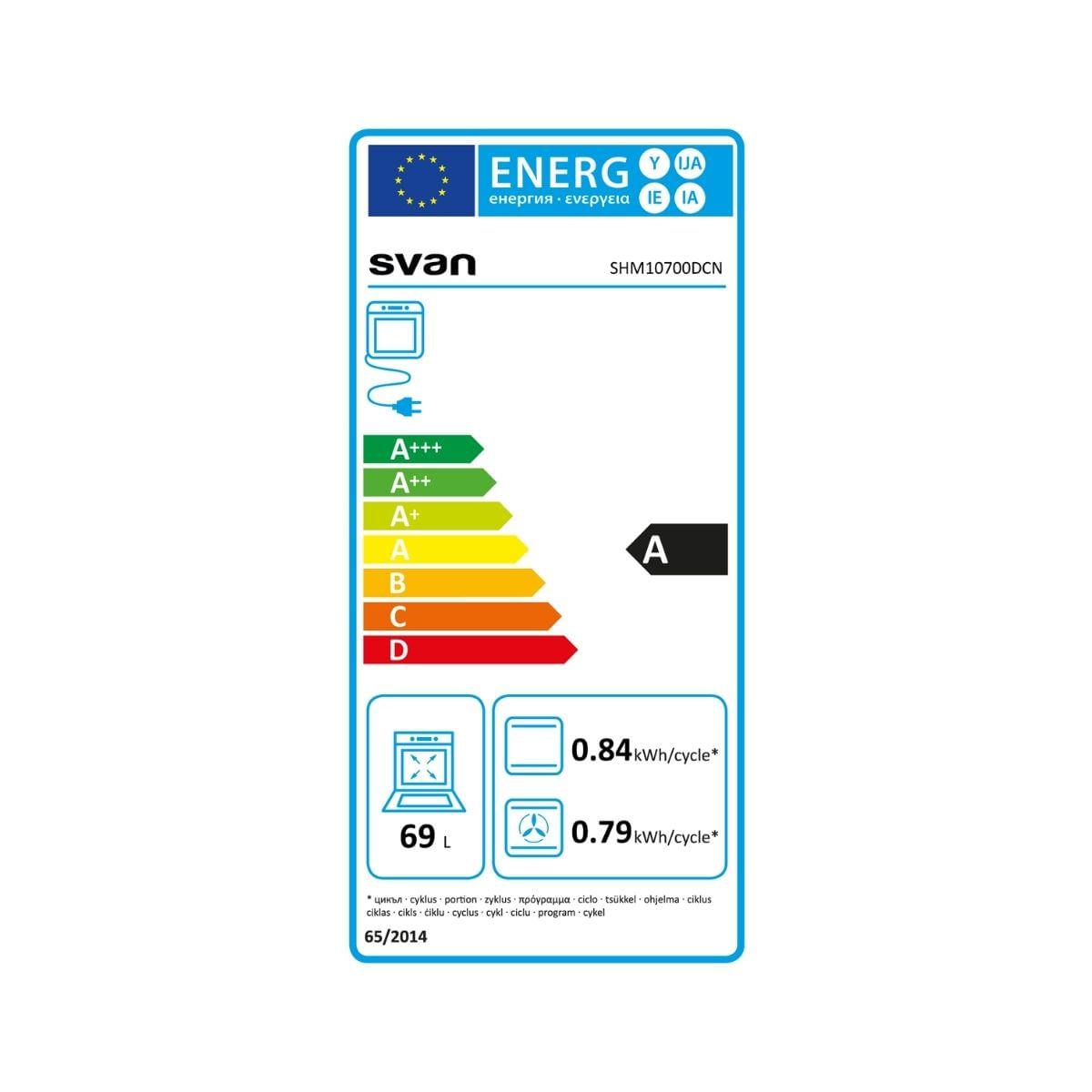 Horno-multifuncion-Svan-SHM10700DCN-etiqueta-energetica