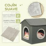 Caseta-para-gatos-Soft-PawHut-puerta---ventana---cojin-gris-405x39x435-cm-