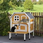 Caseta-para-gatos-Farm-PawHut---1-puerta---4-ventanas-amarillo-93x78x82-cm-