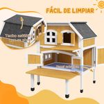 Caseta-para-gatos-Farm-PawHut---1-puerta---4-ventanas-amarillo-93x78x82-cm-