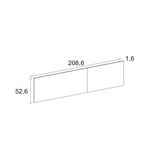 cabecero-new-couple-para-cama-de-matrimonio-blanco-mate-sahara-52-6x208-6-cm-0047198