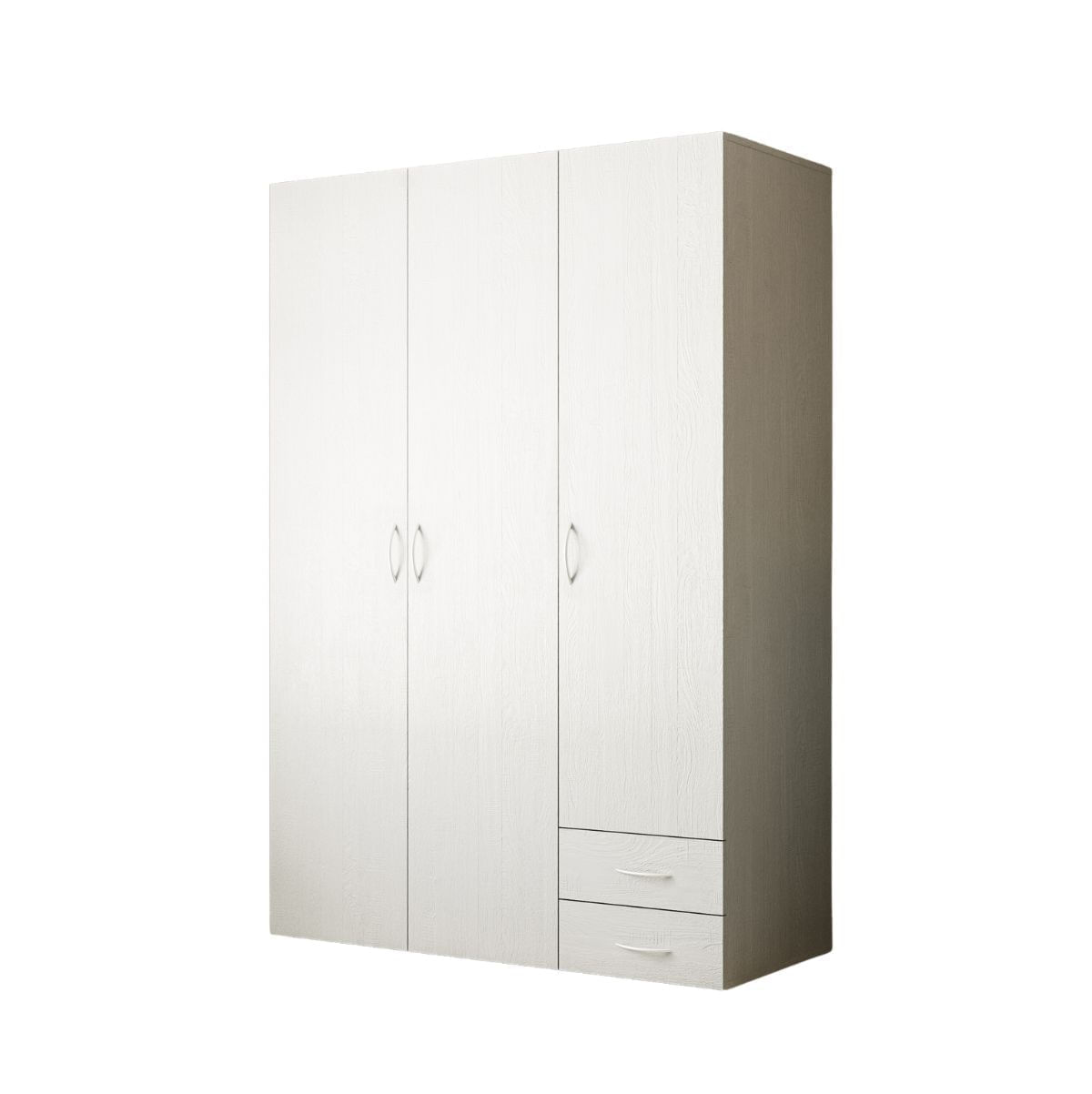 Armario-Seba-3-puertas-con-2-cajones-blanco-177x120x51-cm-lateral
